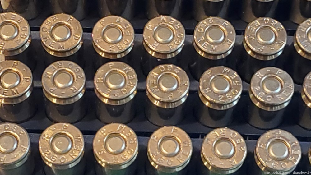 260 Remington - RP Rem brand NIB 2 full boxes - 40 rounds 140 Gr-img-3