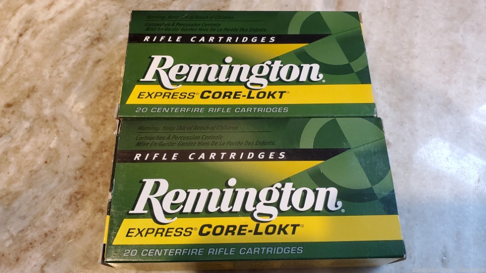 260 Remington - RP Rem brand NIB 2 full boxes - 40 rounds 140 Gr-img-0