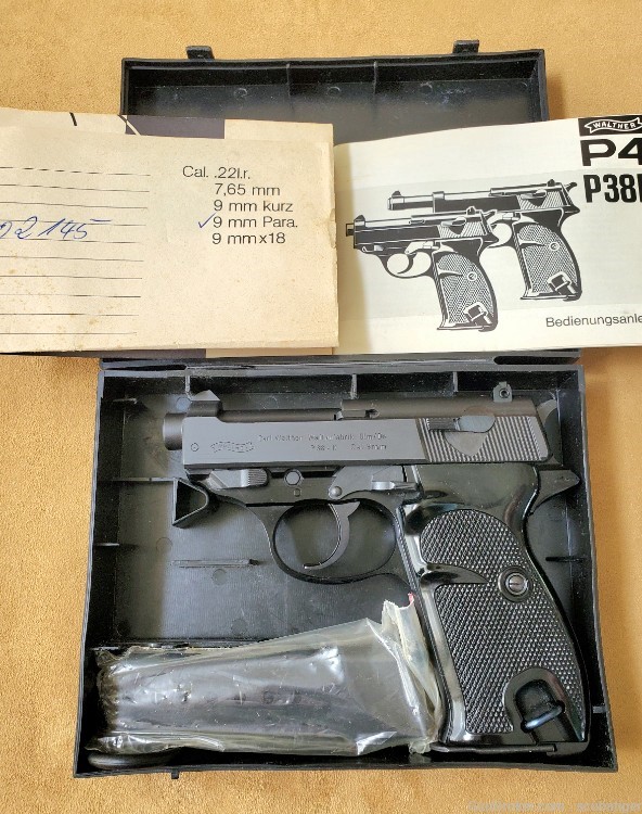 Walther P38-K P38K 9mm Very Rare 1 of 2600 - as NIB P5 P88 PPK-img-11
