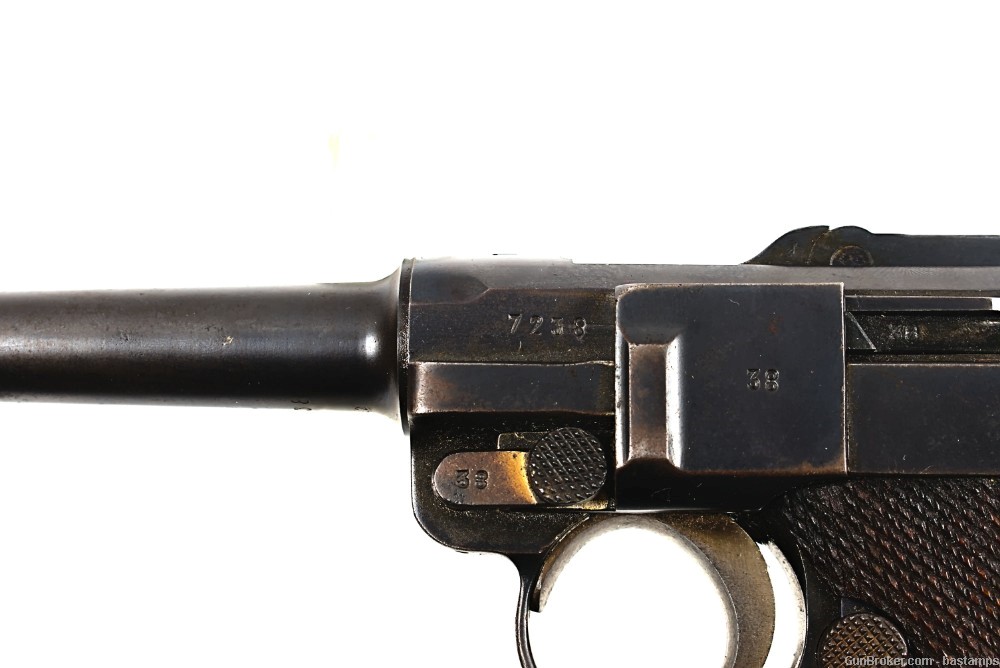 German WWII S/42-Marked P08 Luger Pistol – SN: 7238 (C&R)-img-23