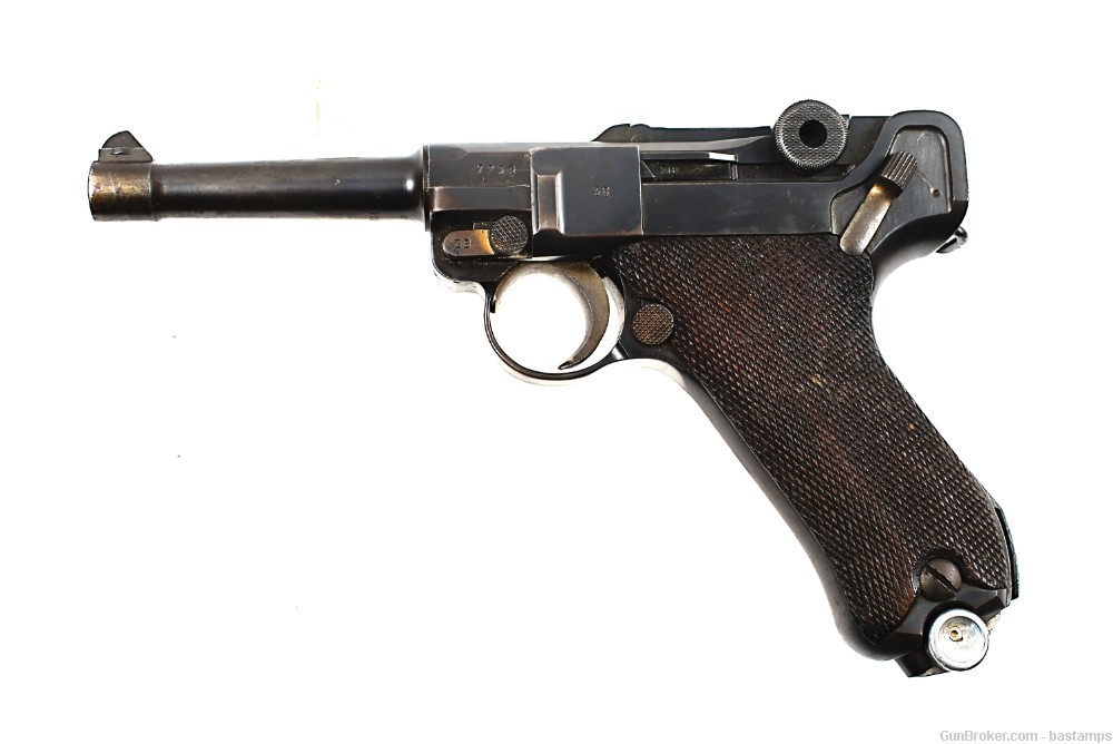 German WWII S/42-Marked P08 Luger Pistol – SN: 7238 (C&R)-img-3