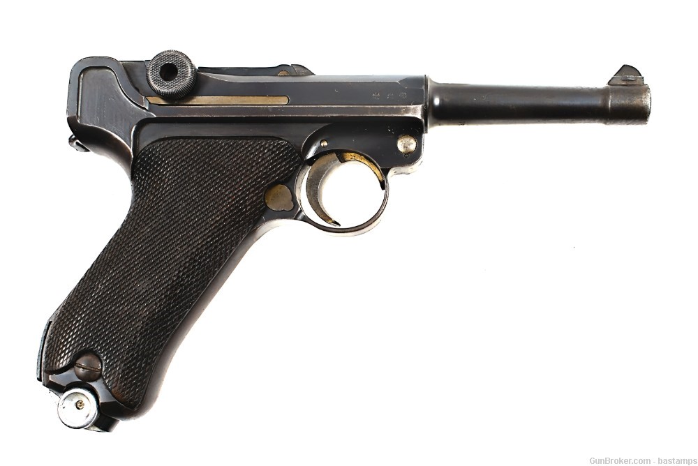 German WWII S/42-Marked P08 Luger Pistol – SN: 7238 (C&R)-img-4