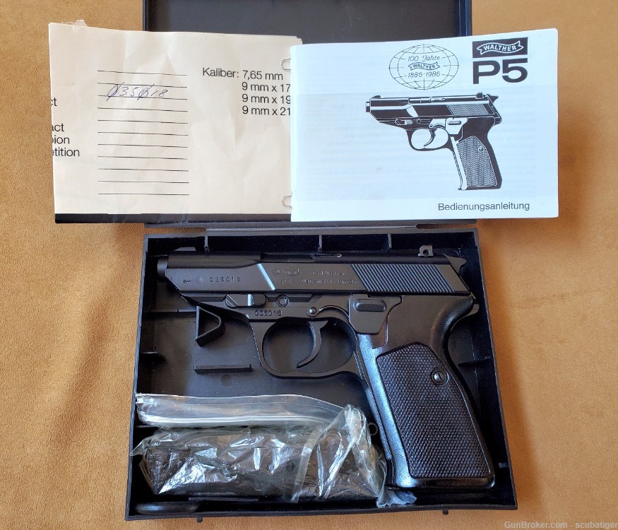 Walther P5 9mm Full Size P88 PPK -img-10