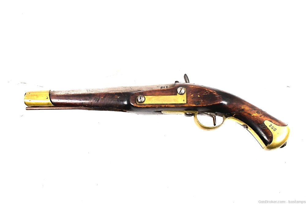 Swedish 18 Bore Model 1859 Cavalry Carbine Pistol (Antique) -img-1