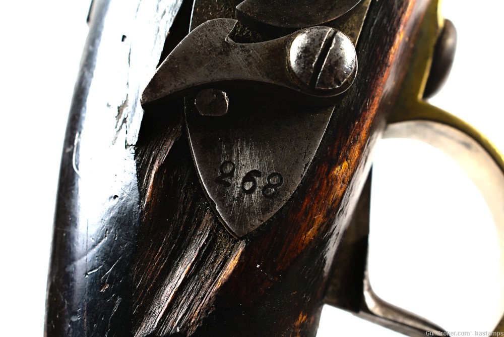 Swedish 18 Bore Model 1859 Cavalry Carbine Pistol (Antique) -img-11