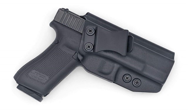 IWB Holster fits: Glock 17 22 31 (Optic Ready) Black / Right Hand / Optic C-img-0