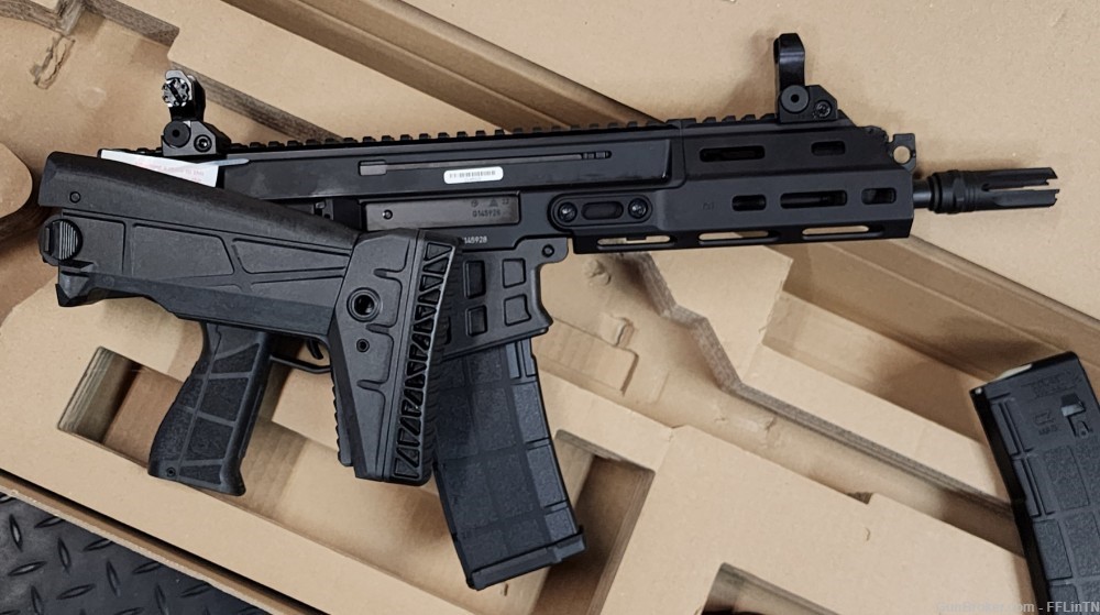 CZ BREN 2 Ms 5.56 Cal 8" Barrel SBR with CZ .922r compliance parts RARE NEW-img-0