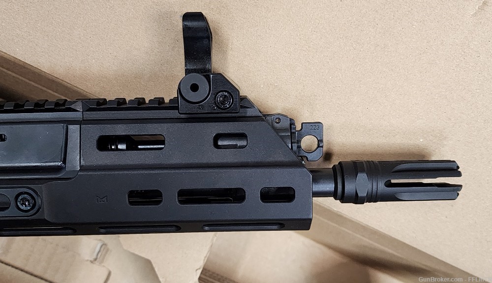 CZ BREN 2 Ms 5.56 Cal 8" Barrel SBR with CZ .922r compliance parts RARE NEW-img-5
