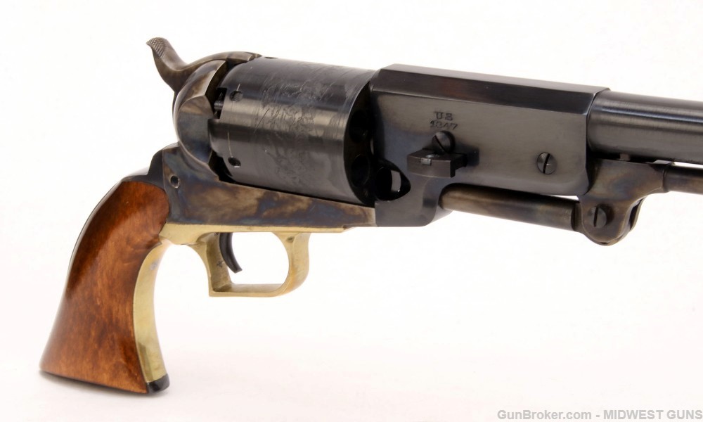 Armi San Marco 1847 Walker .44 Cal Black Powder Percussion Revolver 1992-img-3