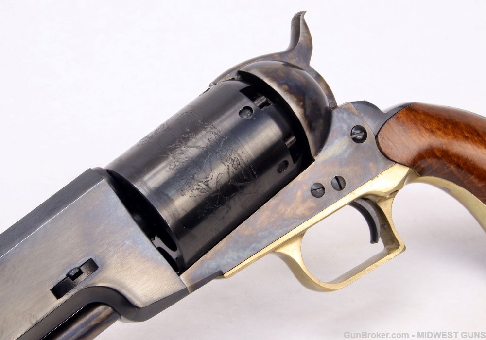 Armi San Marco 1847 Walker .44 Cal Black Powder Percussion Revolver 1992-img-7