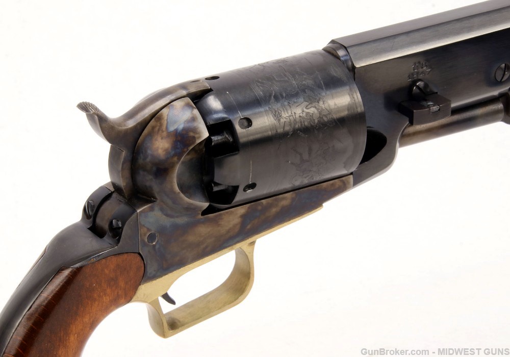 Armi San Marco 1847 Walker .44 Cal Black Powder Percussion Revolver 1992-img-1