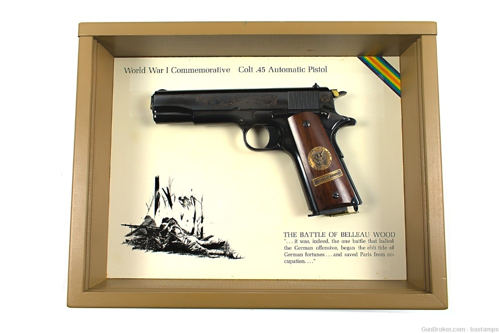 Colt 1911 Belleau Wood WWI Commemorative Pistol – SN: 3559-BW (C&R)-img-0