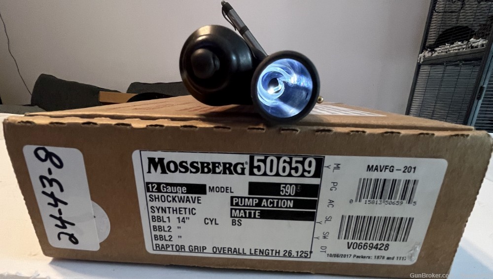 Mossberg 590 Shockwave 12GA 14.37” Barrel With Original Box-img-7
