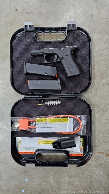 Glock 43X 48 MOS Frame w/ 2x 10rds mags take off-img-0