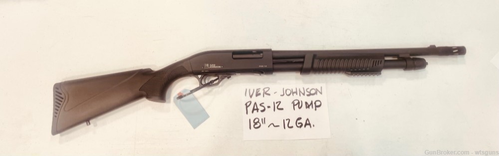  Iver Johnson PAS12 in 12 ga, 18 inch barrel -img-0