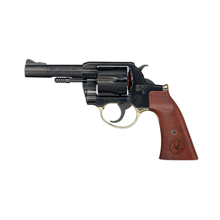HENRY Big Boy 38 Spec 357 Mag 4in Gunfighter Walnut Grip Revolver H017GDM-img-3