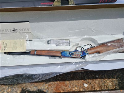 LNIB Limited Winchester 1873 Trapper Case Colored 16" 357mag / 38 excellent