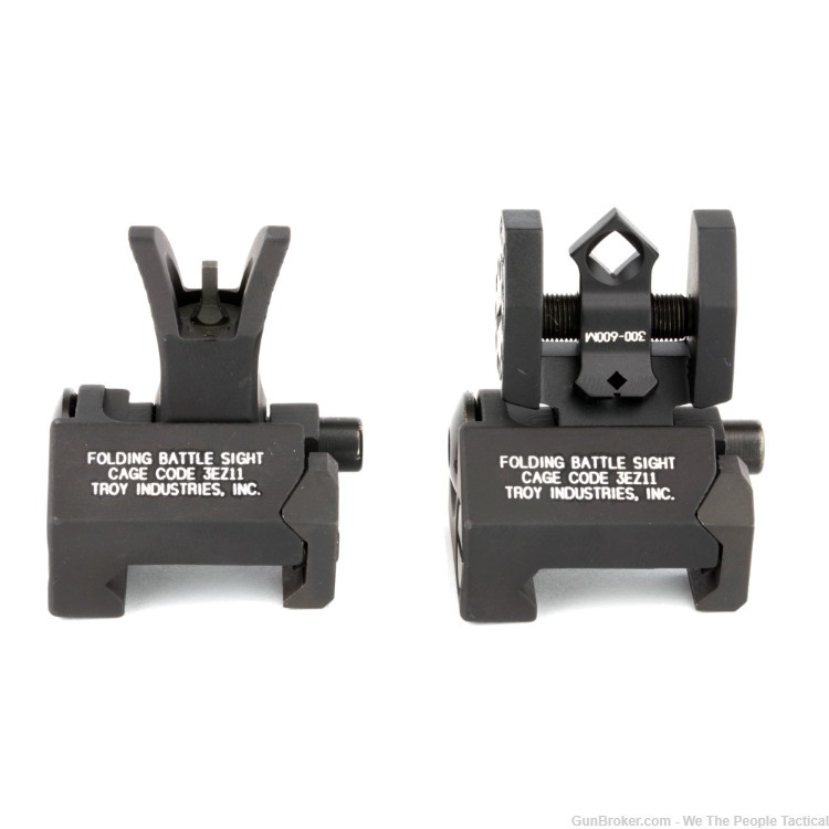 Troy BattleSight Micro Front M4 Style & Rear Sights / Mount Picatinny-img-0
