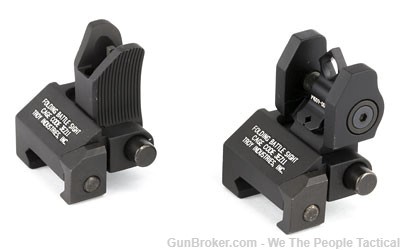 Troy BattleSight Micro Front M4 Style & Rear Sights / Mount Picatinny-img-2