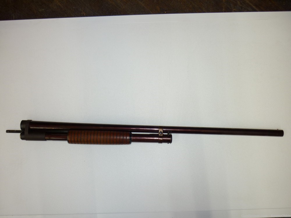 BARREL - Model 12 Winchester 30" 12ga Takedown NICKEL STEEL Win Mod 1912 -img-1