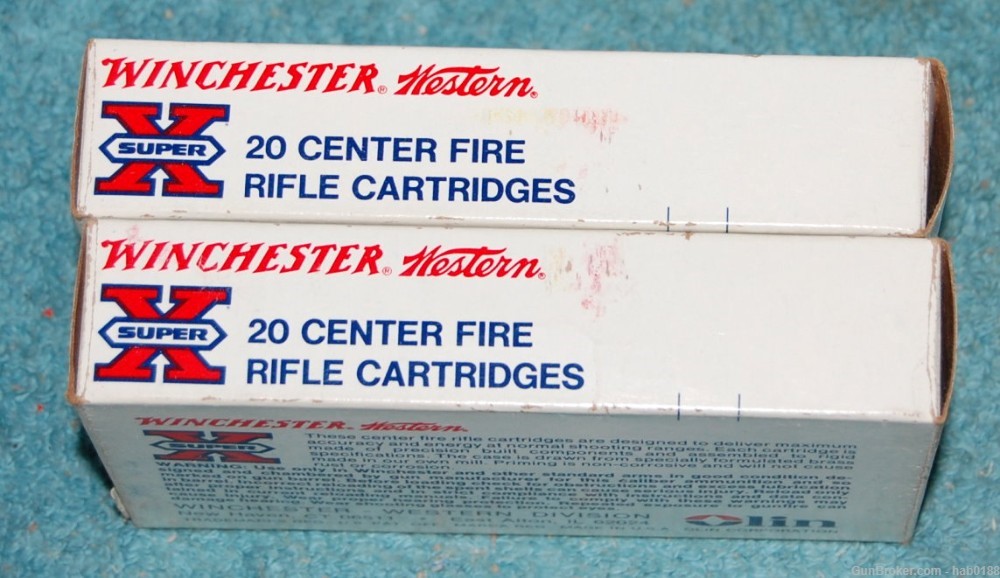 1+ Box of Vintage Winchester 257 Roberts w/ 100 gr Silvertip Exp 17 Rounds-img-6