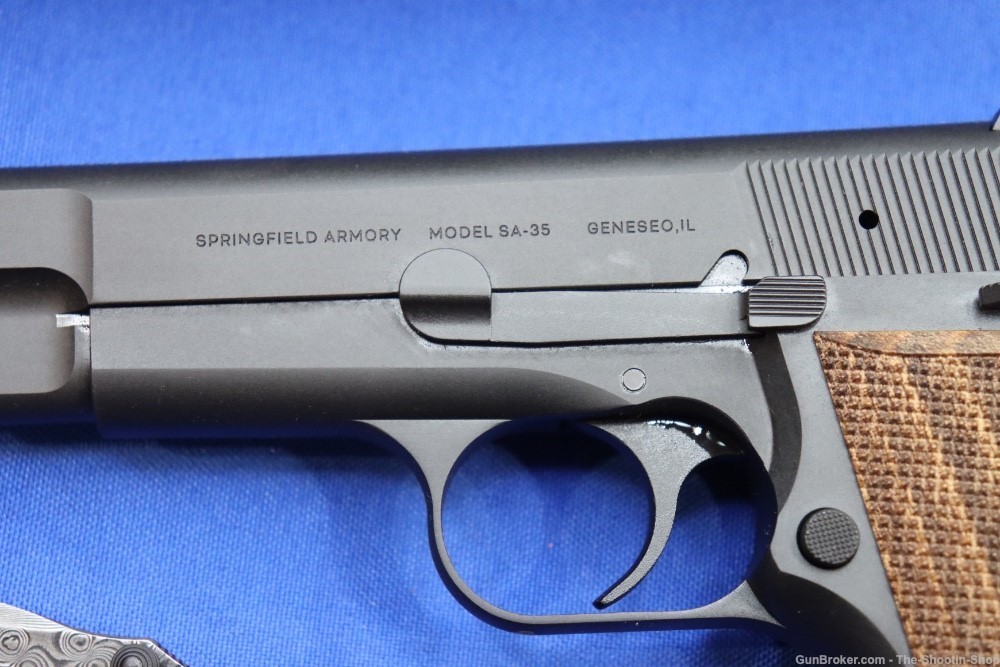 Springfield Model SA-35 Pistol & Knife Combo 9MM Luger Hi-Power 15RD SA35 9-img-3