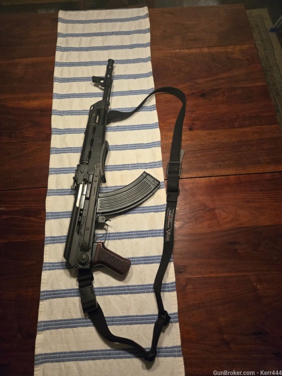 Yugoslavian AK-47 - M70 Underfolder - Trijicon Nite Sites -img-0
