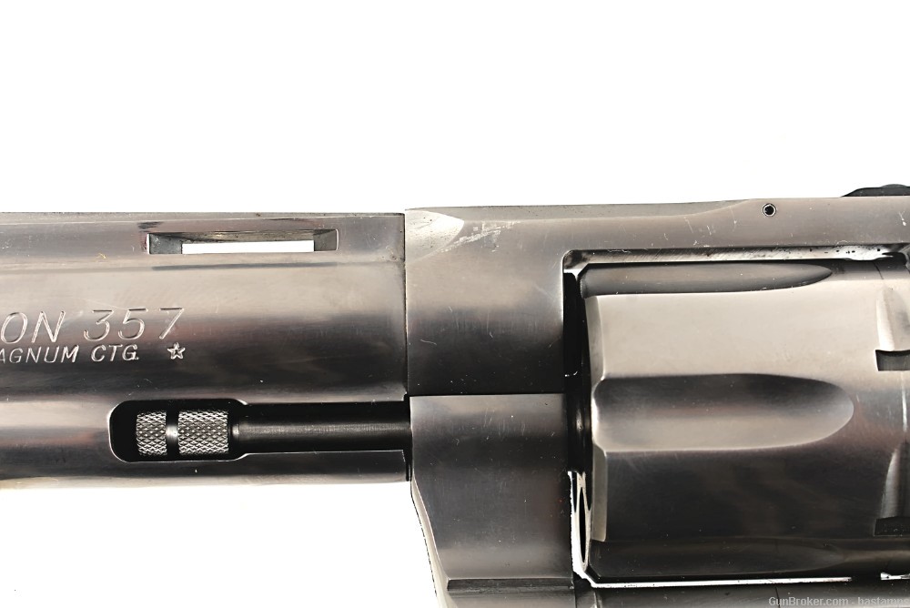 Colt Python Stainless Steel Model 357 Mag Revolver w/ Scope–SN:K93252-img-22