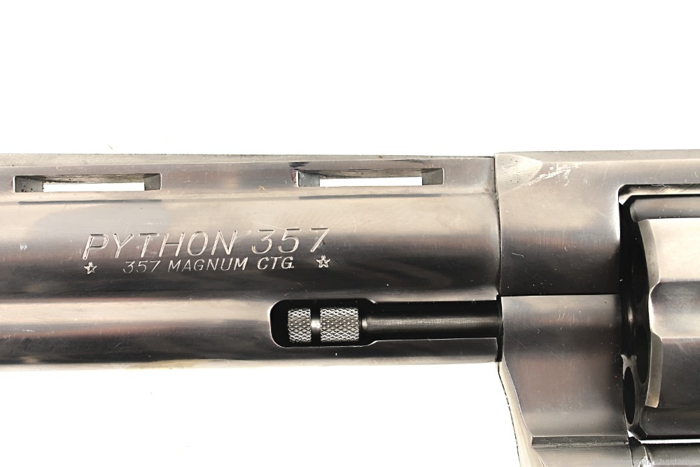 Colt Python Stainless Steel Model 357 Mag Revolver w/ Scope–SN:K93252-img-23