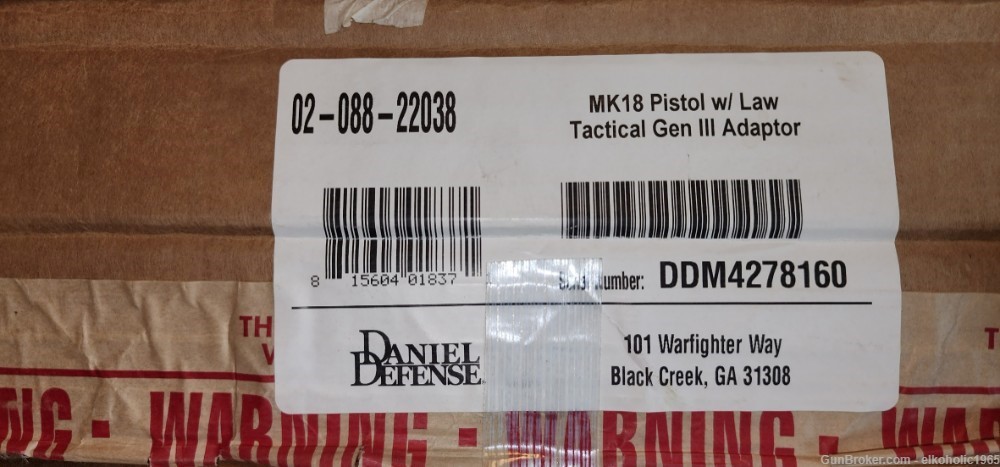Daniel Defense MK18 Law Tactical DDM4 5.56 NATO MK18 Folding Stock Non NFA-img-22