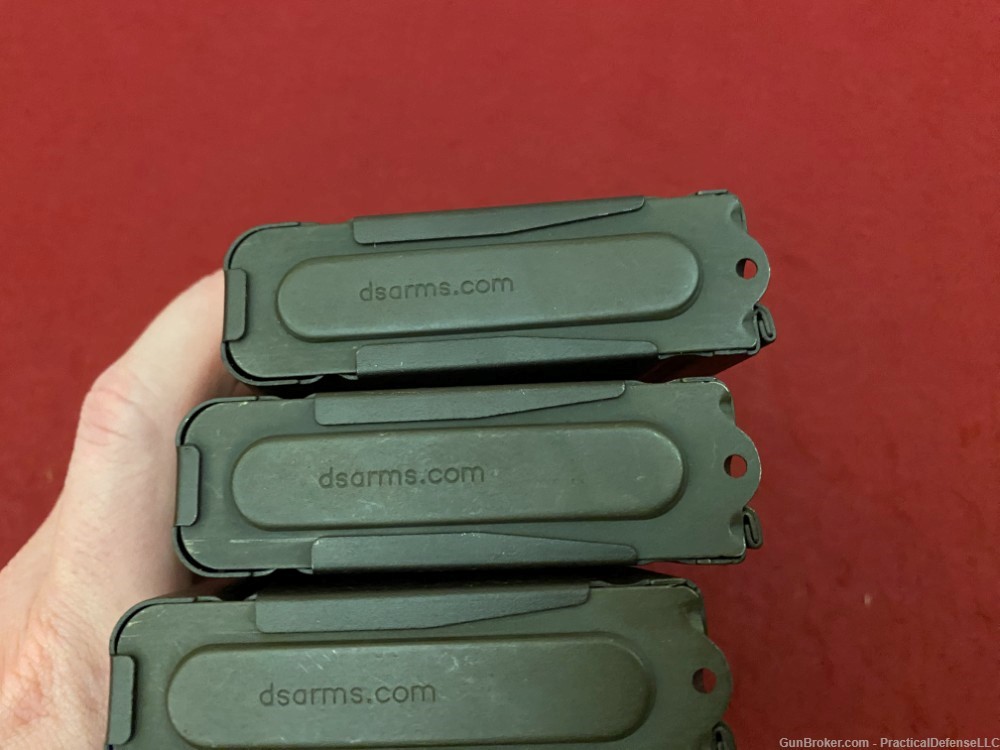 Lot of 5 Excellent Metric FAL 20rd steel magazines DSA marked 7.62 / 308-img-17