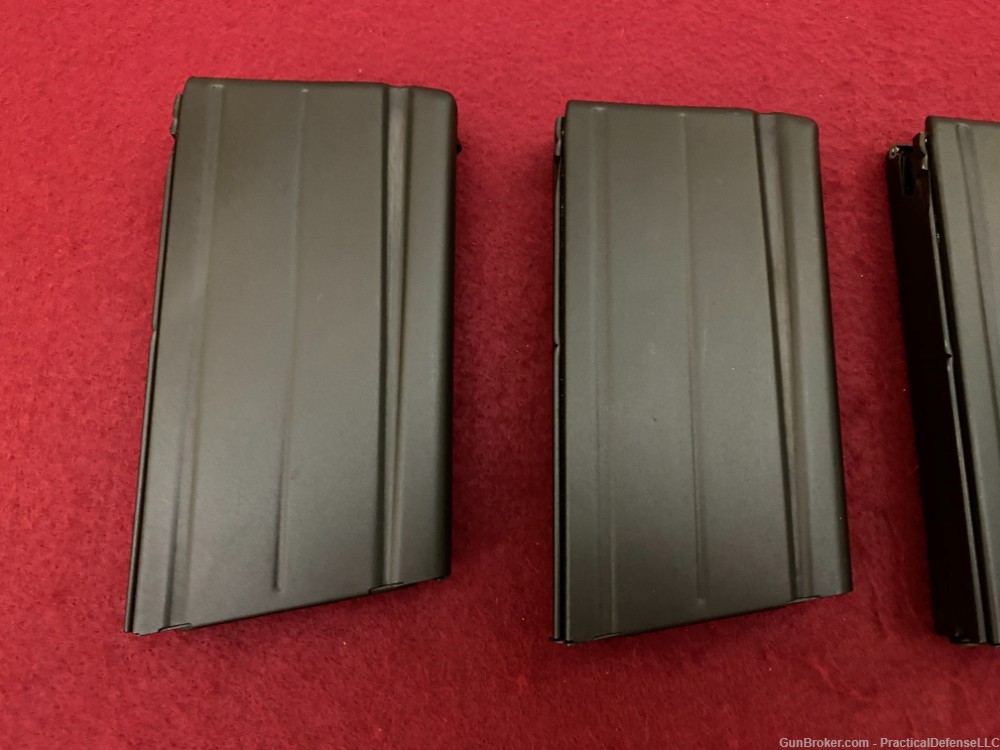 Lot of 5 Excellent Metric FAL 20rd steel magazines DSA marked 7.62 / 308-img-1