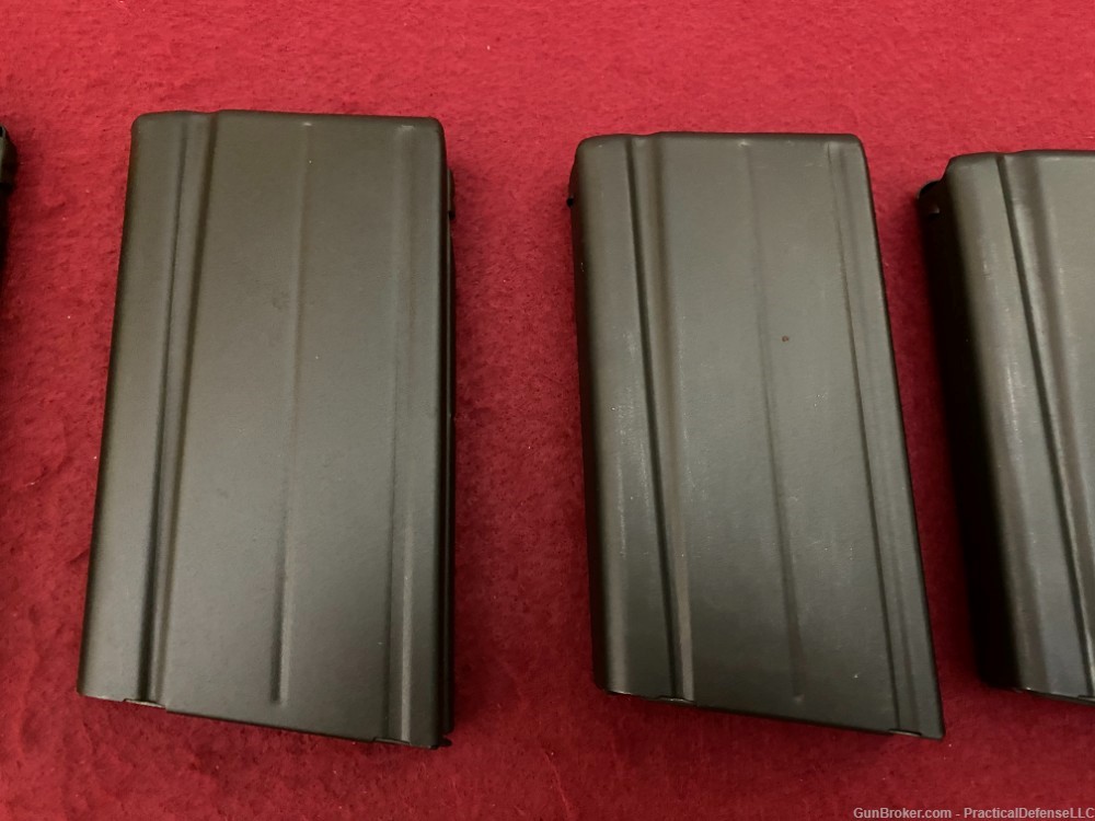 Lot of 5 Excellent Metric FAL 20rd steel magazines DSA marked 7.62 / 308-img-6