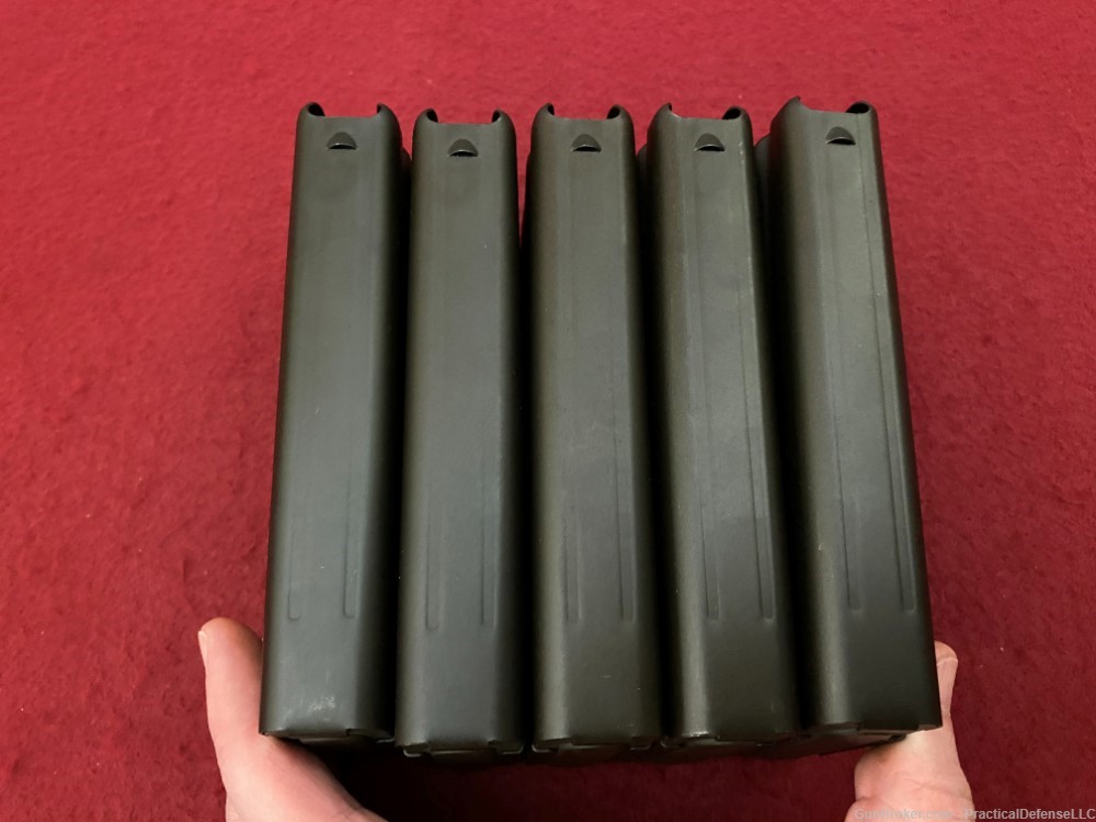 Lot of 5 Excellent Metric FAL 20rd steel magazines DSA marked 7.62 / 308-img-11