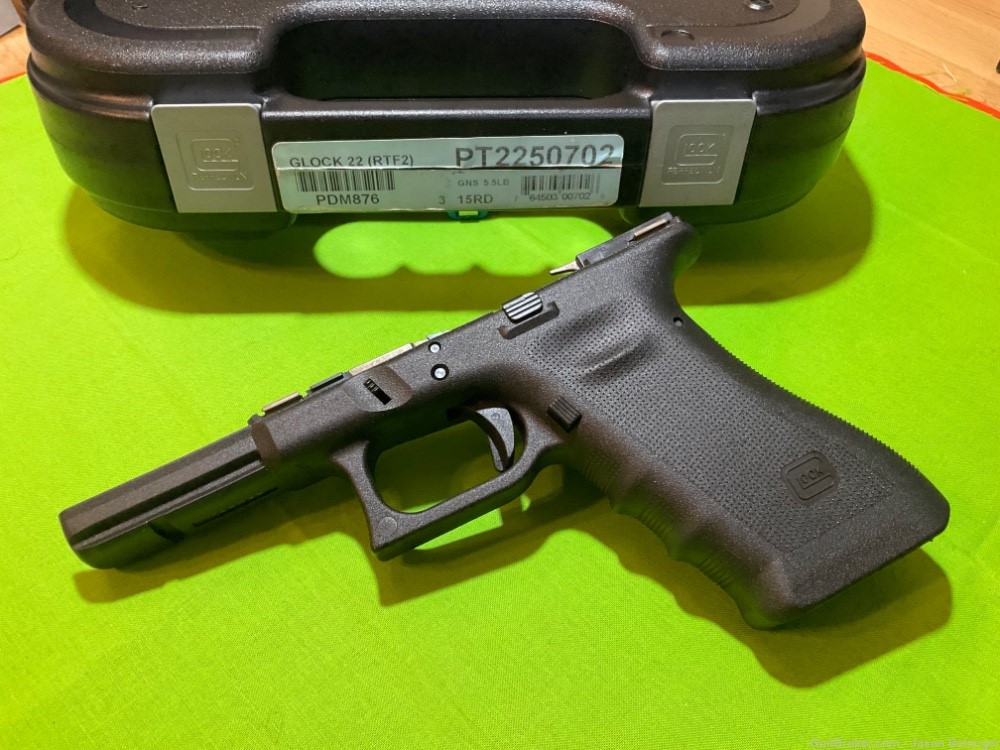 Rare Brand New Glock 22 Gen 3 RTF2 Complete Frame -img-3
