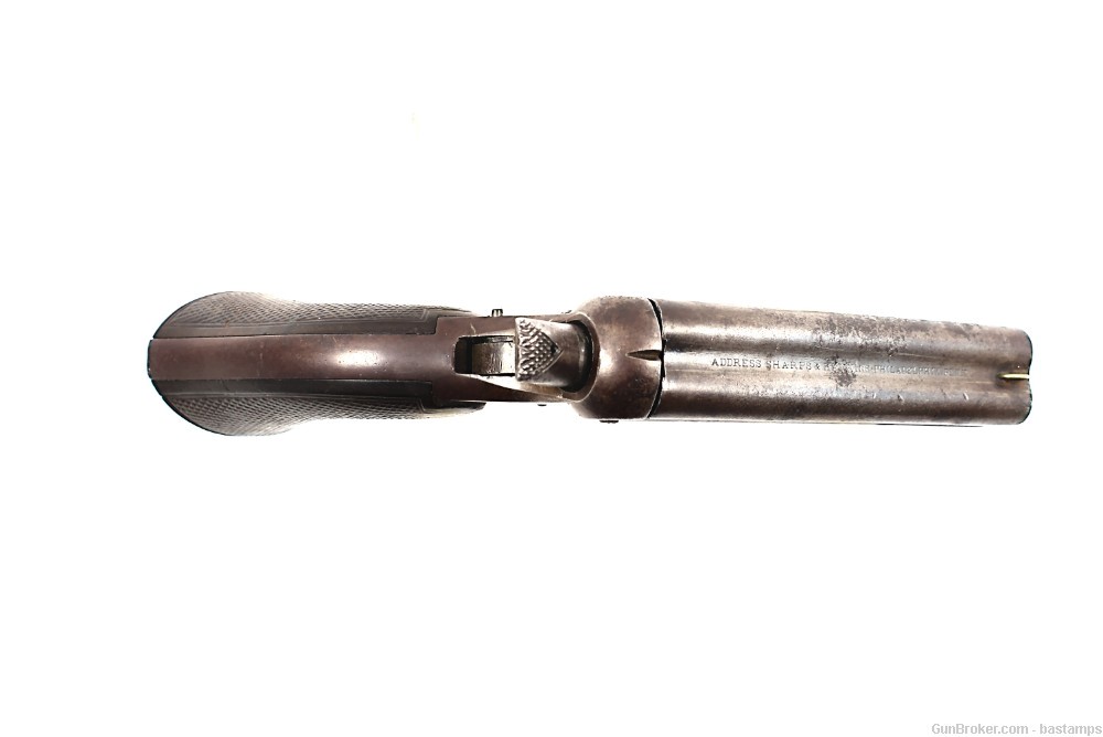 Sharps Model 3C Pepperbox Derringer Pistol – SN: 5570 (Antique)-img-4