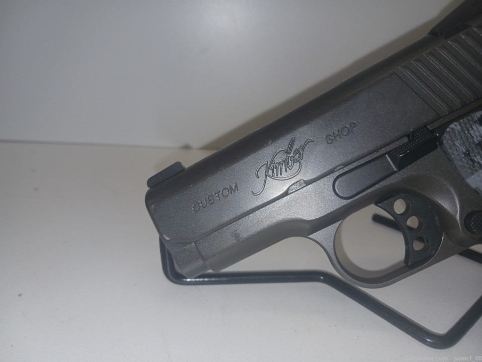 Kimber Custom Shop Ultra Covert 45acp W/ laser grips and 1 Mag-img-7