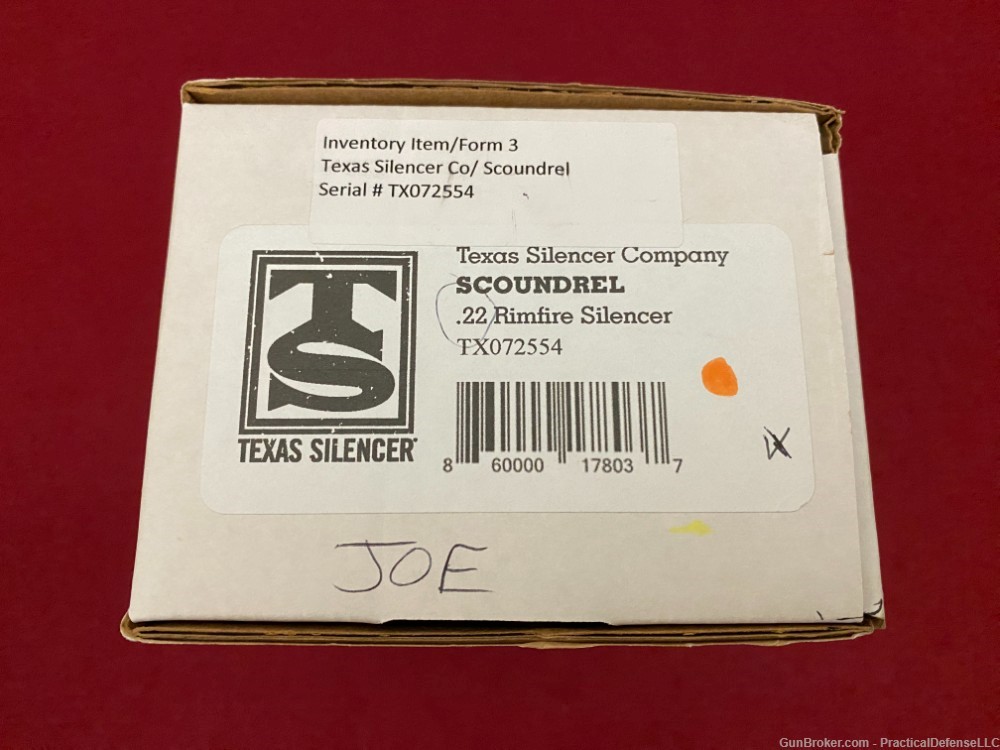 New Texas Silencer Scoundrel .22 Rimfire Silencer, rated for all rimfires-img-21