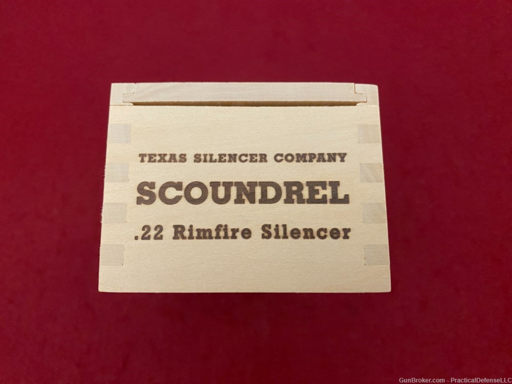 New Texas Silencer Scoundrel .22 Rimfire Silencer, rated for all rimfires-img-18