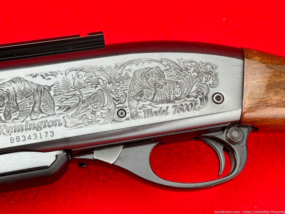 1997 Remington Model 7600 Slide Action Rifle 270 WIN 22" - FACTORY ENGRAVED-img-7
