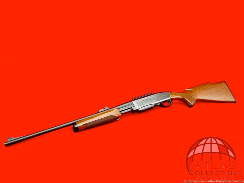 1997 Remington Model 7600 Slide Action Rifle 270 WIN 22" - FACTORY ENGRAVED-img-0