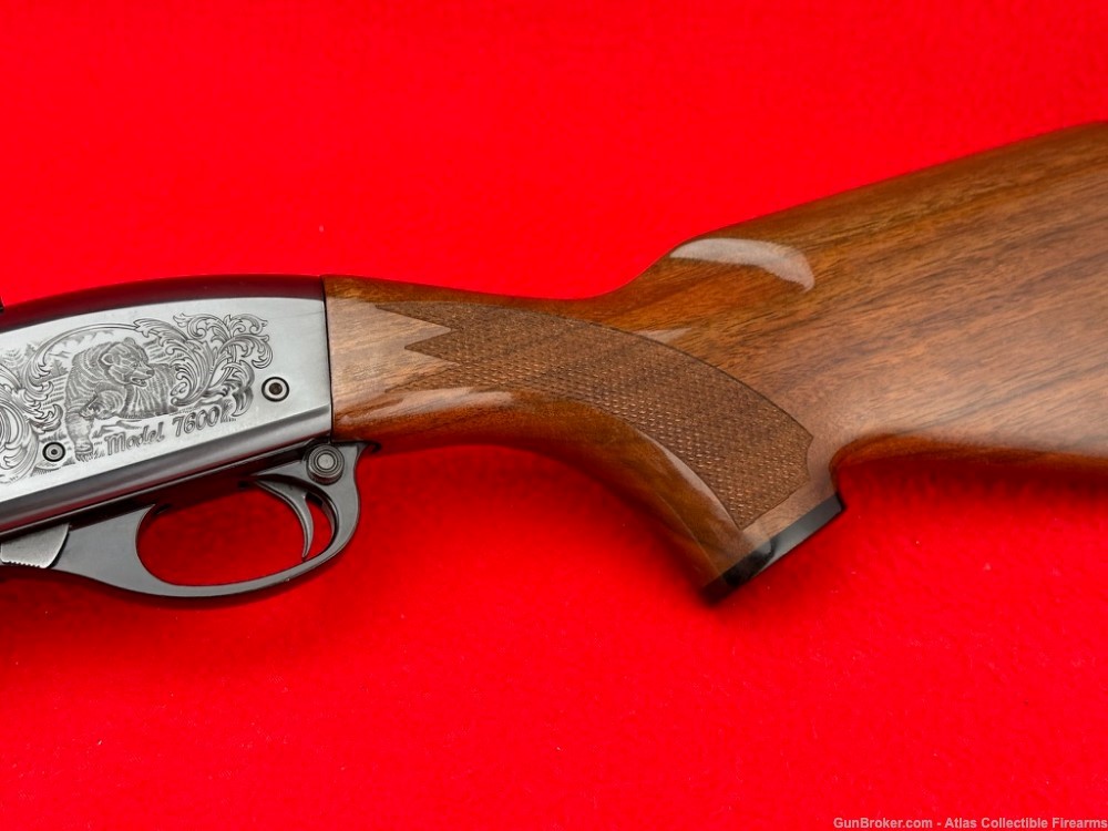 1997 Remington Model 7600 Slide Action Rifle 270 WIN 22" - FACTORY ENGRAVED-img-8