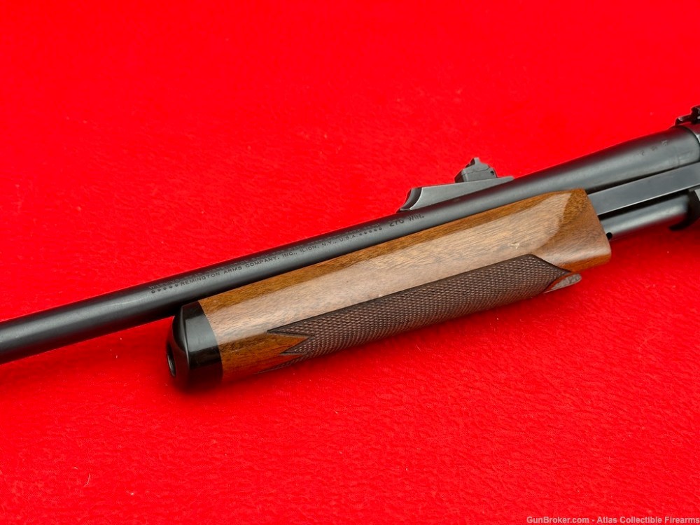 1997 Remington Model 7600 Slide Action Rifle 270 WIN 22" - FACTORY ENGRAVED-img-3