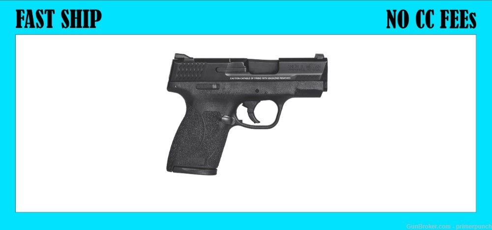 Smith & Wesson 11531 M&P Shield M2.0 45 ACP 6+1 No Thumb Safe-img-0