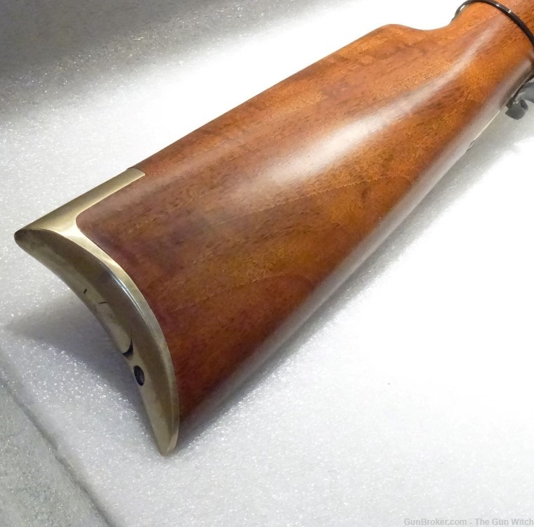 1860 Henry Lever Rifle Uberti Brass Replica 44 WCF 44-40-img-6