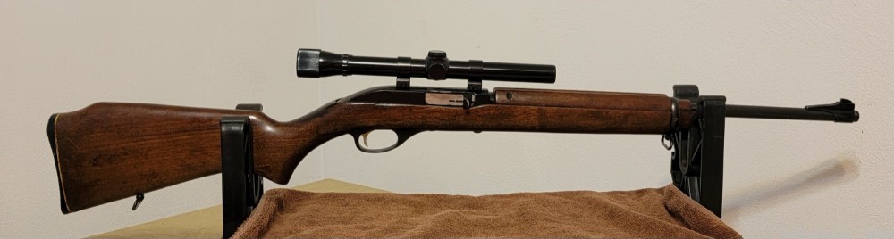 Rare Marlin Model 99-M1 .22LR Vintage With Scope-img-0
