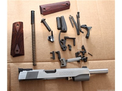 Colt Gold Cup Super 38 Complete slide assembly with barrel, and parts kit