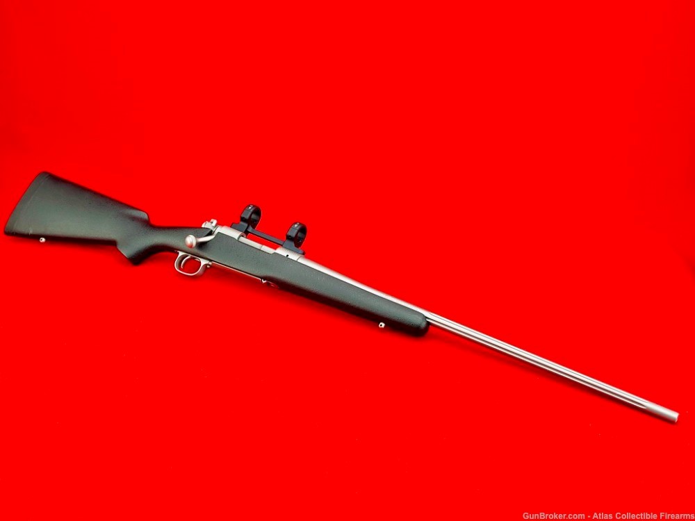 Winchester Model 70 Bolt Action Rifle .300 WSM 24" Stainless Fluted Barrel-img-9