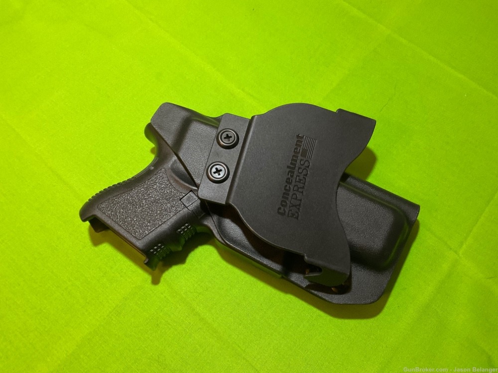 Glock 26, 27, or 33 Gen 3 Complete Frame with Holster-img-9
