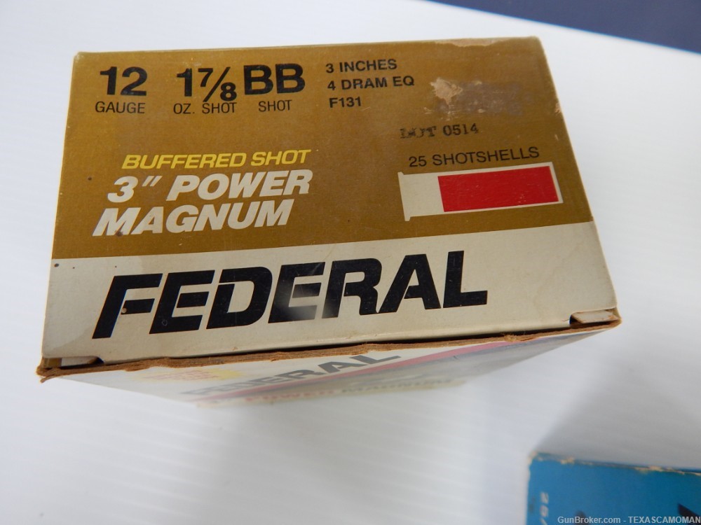 2 boxes Vintage Federal shotgun shells 12 ga. -img-2